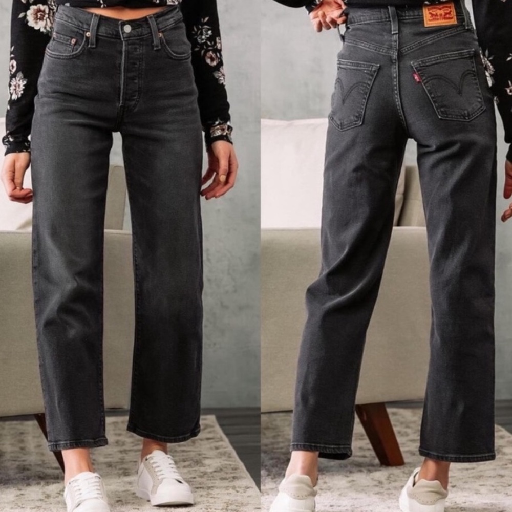 Levi’s ribcage straight ankle
